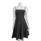 Vestido Chanel Chumbo Metalico Rodado Tam. 36