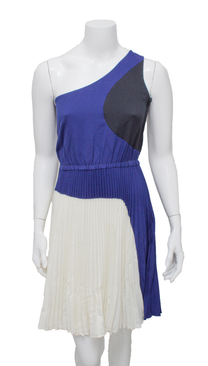 Vestido Prada Azul e Branco