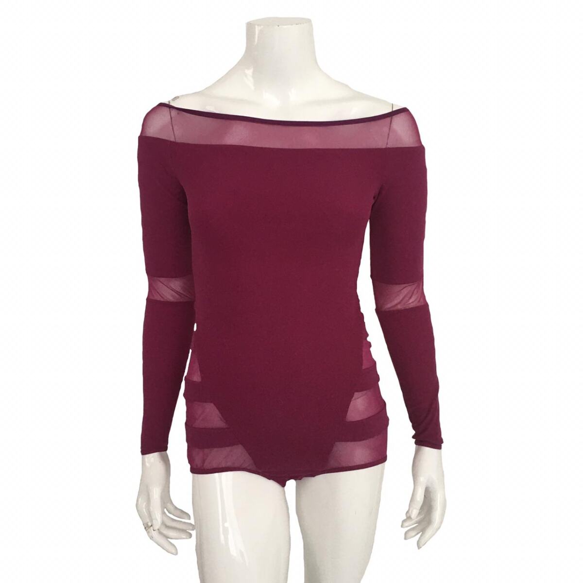 Body Paula Raia Roxo Tam. M Br