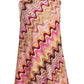Vestido Missoni Ondas Coloridas Infantil Tam. 12 anos