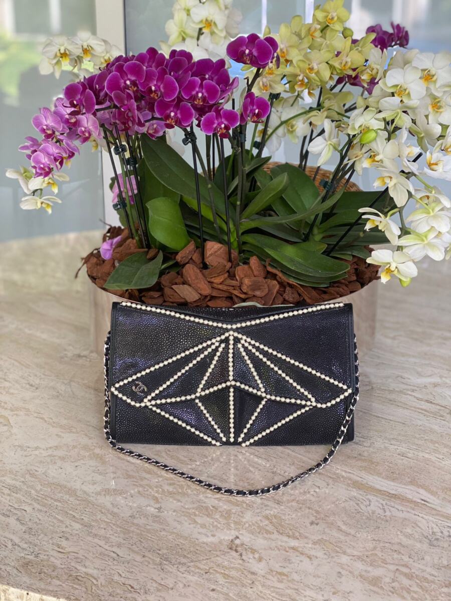 Bolsa Chanel Arraia Preta