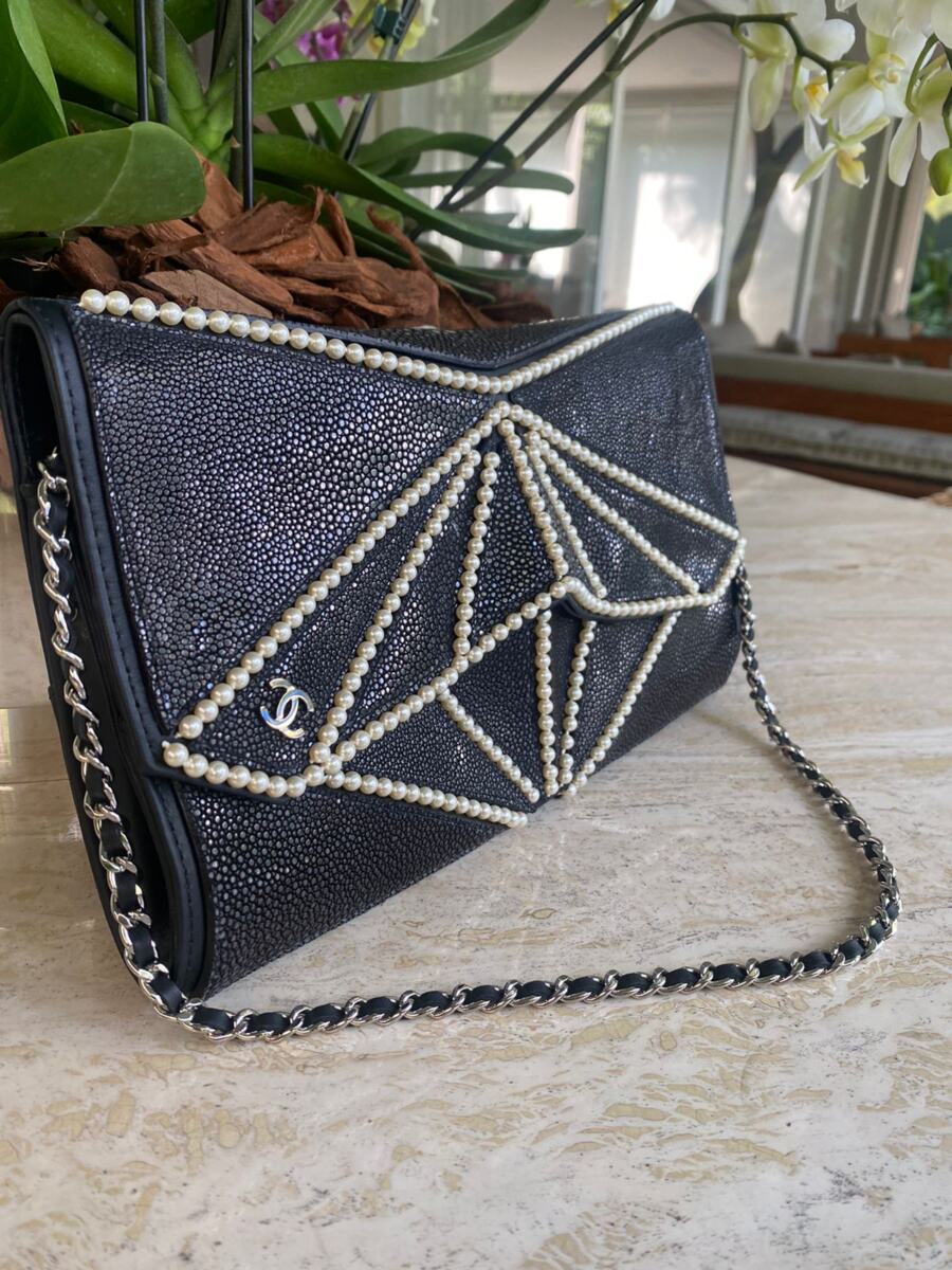 Bolsa Chanel Arraia Preta
