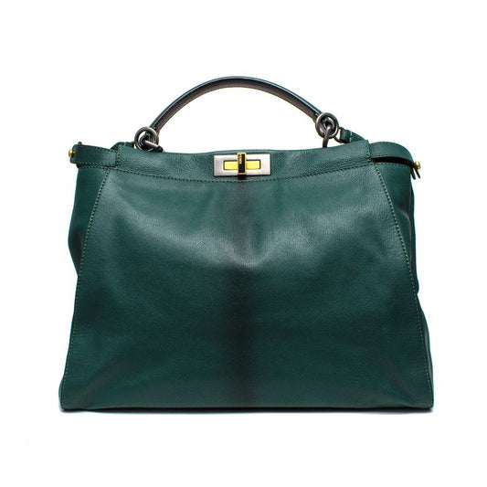 Bolsa Fendi Peekaboo Verde Grande
