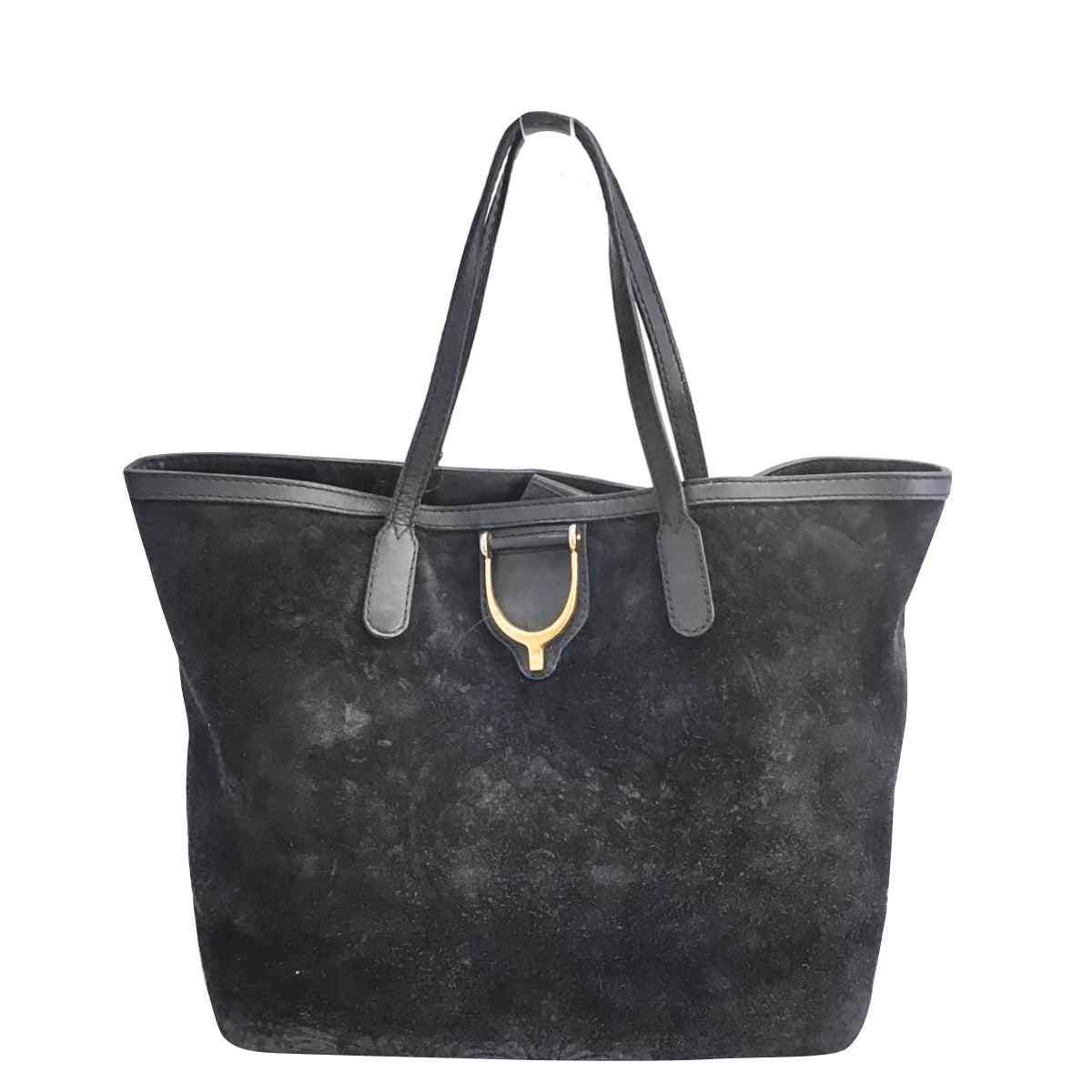 Bolsa Gucci Camurça preta Grande