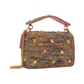Bolsa Valentino Roman Stud Crochet Multicolor