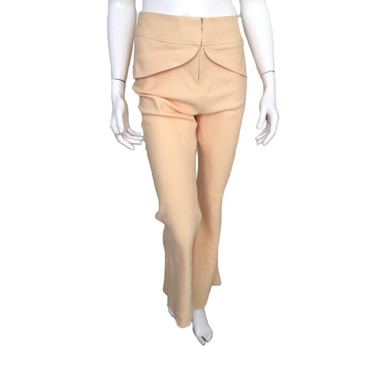 Calça Paula Raia Amarelo Claro Flare Tam. 36