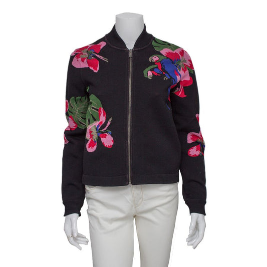Casaco Valentino Preto e Rosa Tam. M