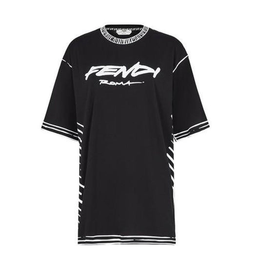Camiseta Fendi Bicolor Tam. G Br