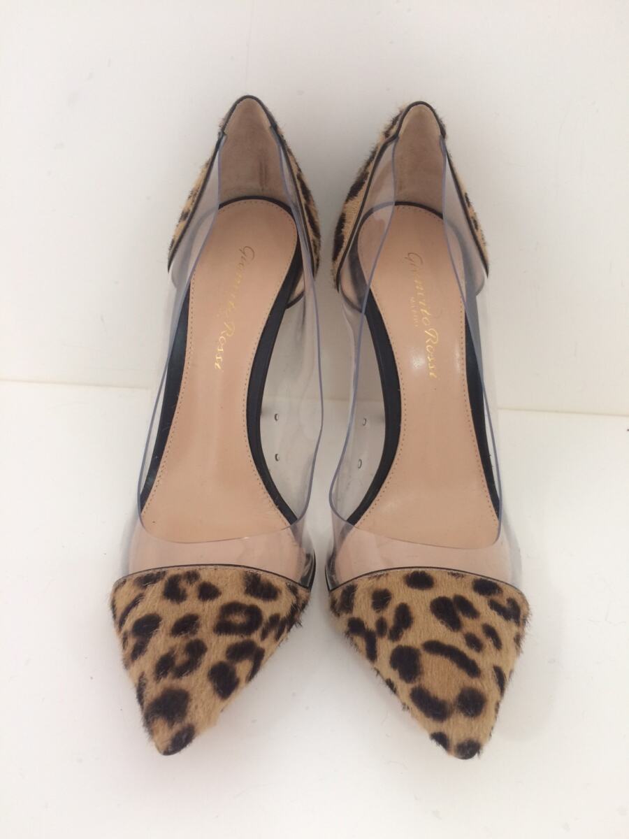 Sapato Gianvito Rossi onça sola 35,5