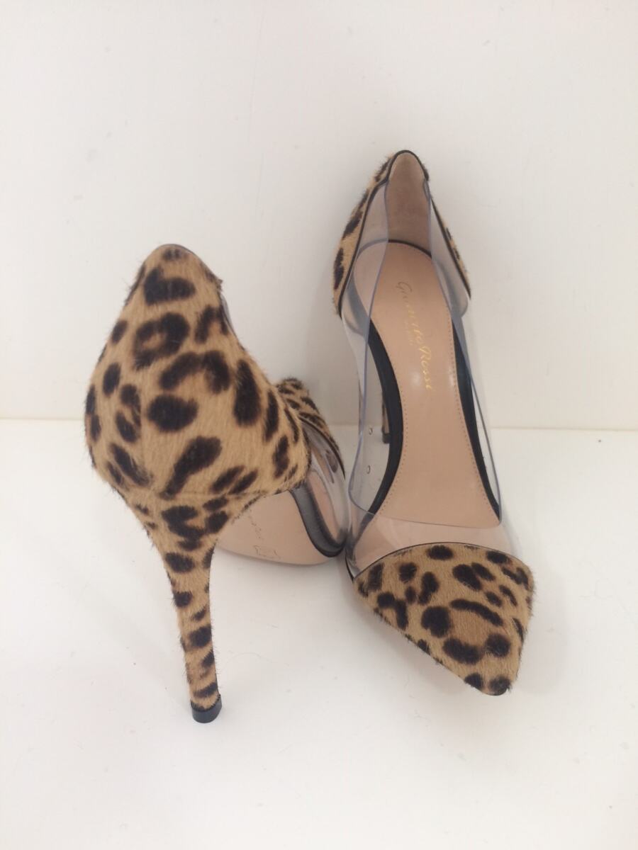 Sapato Gianvito Rossi onça sola 35,5