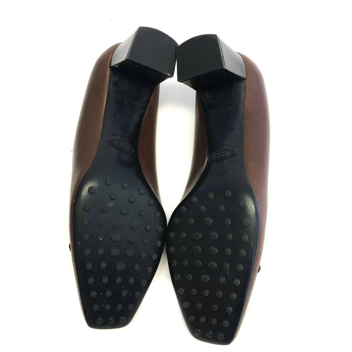 Sapato Tod's Marrom e Dourado Tam. 36