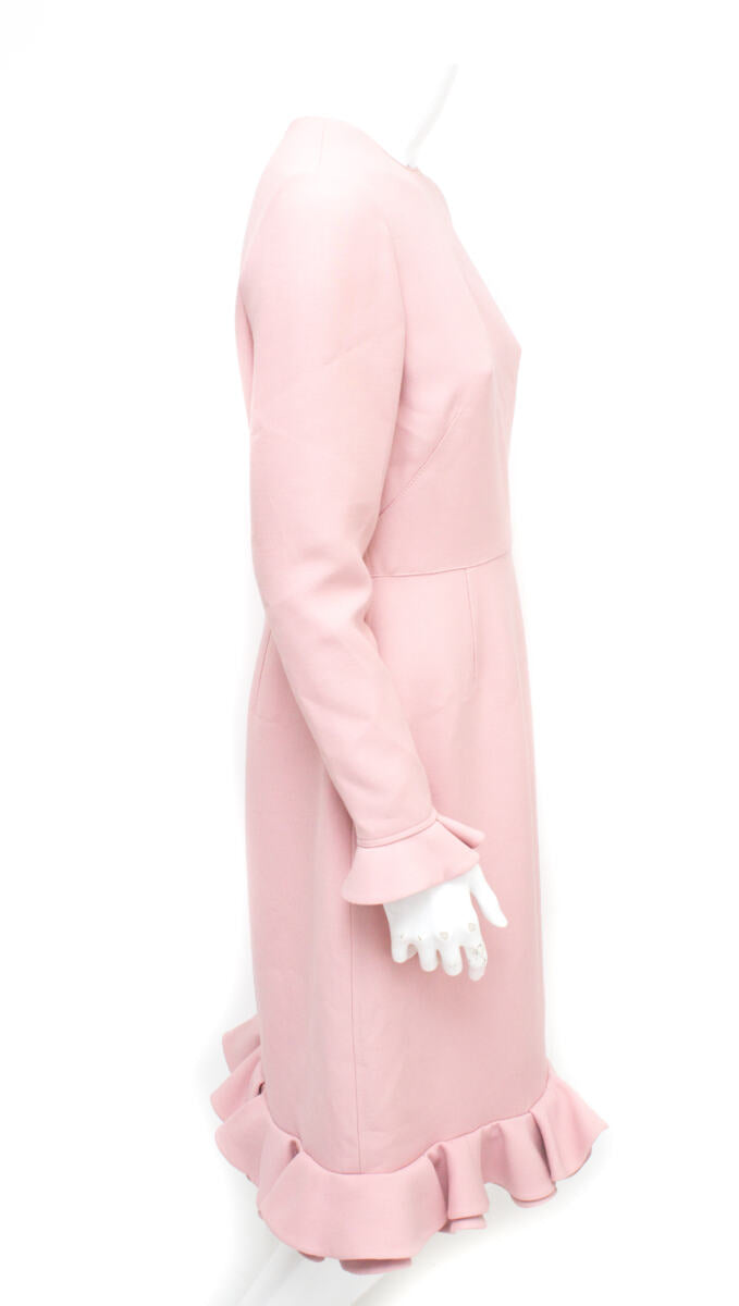 Vestido Valentino Rosa sem Etiqueta