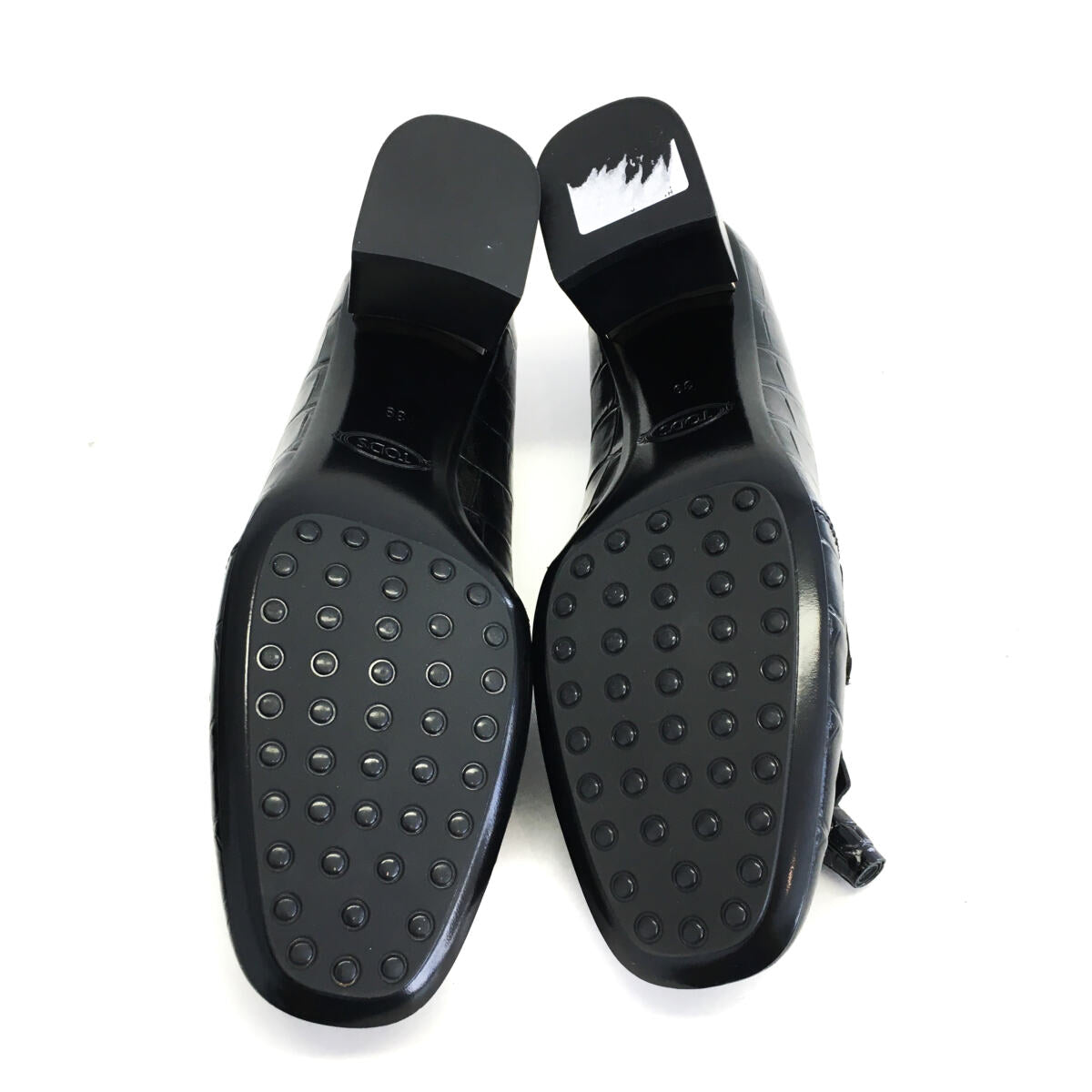 Sapato Tod's Verniz Preto Tam. 37 Br