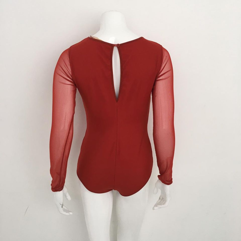 Body Cris Barros Vermelho Tam. 38