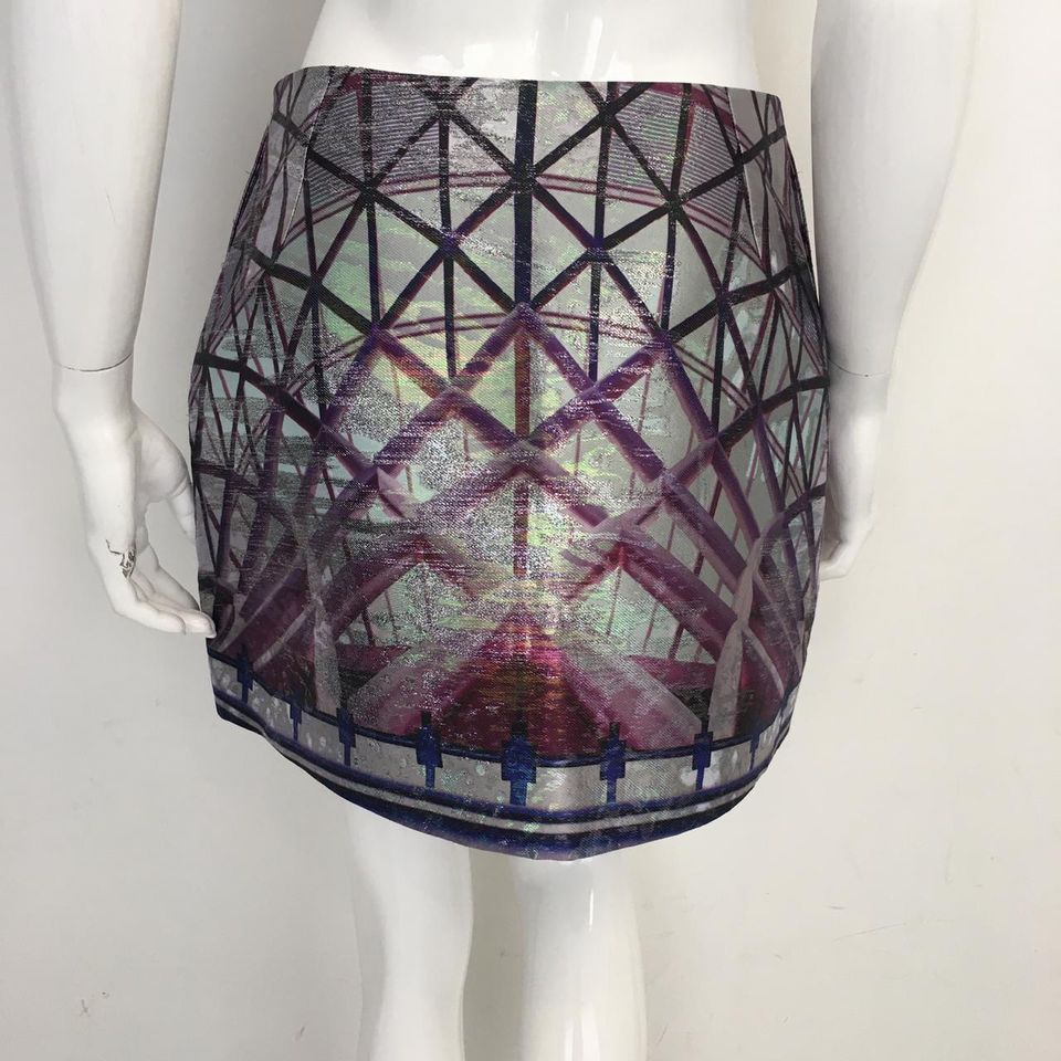 Saia Mary Katrantzou com brilho Tam. 42