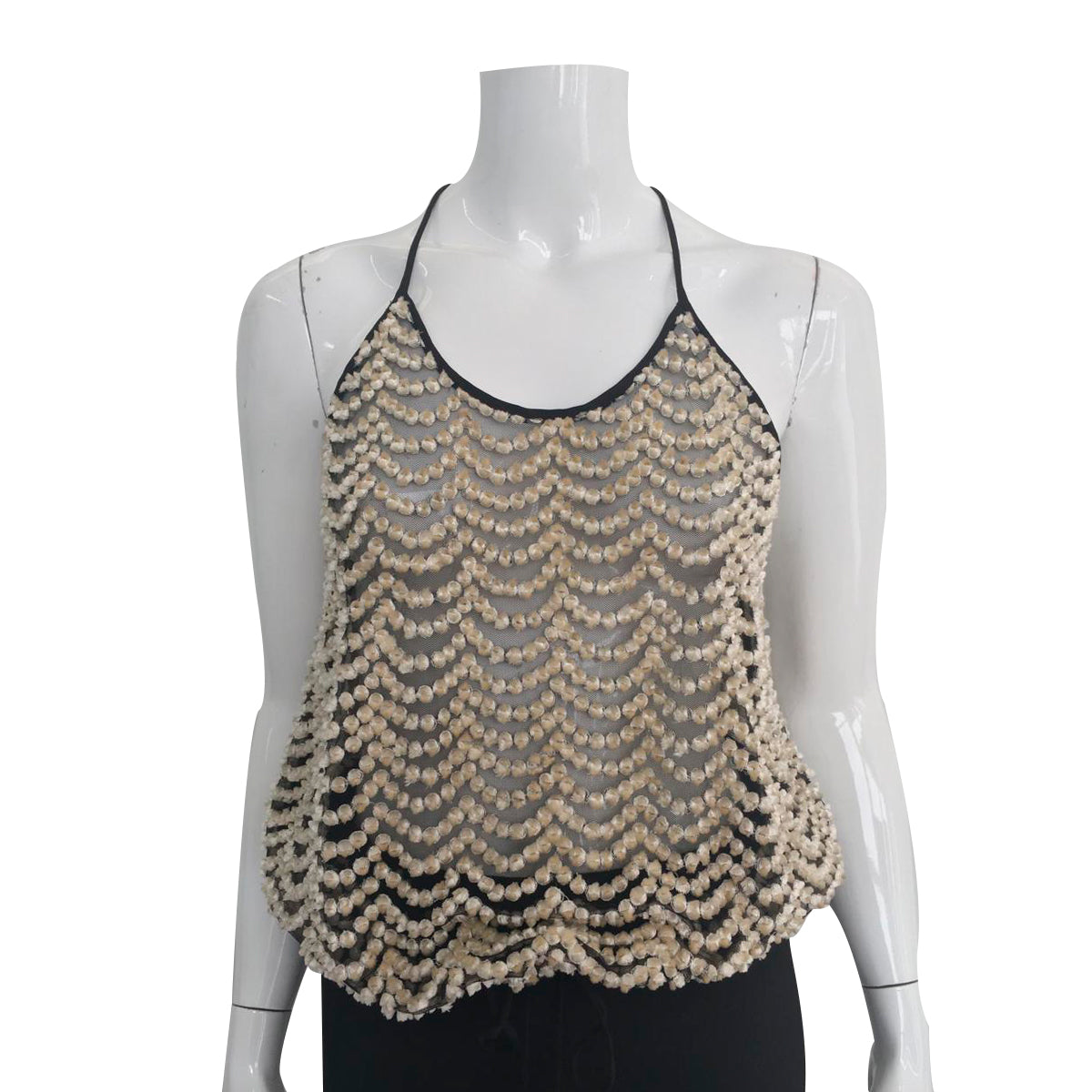 Blusa Alça Paula Raia Bordada Tam. 36