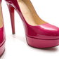 Scarpin Louboutin Verniz Pink Tam. 37,5