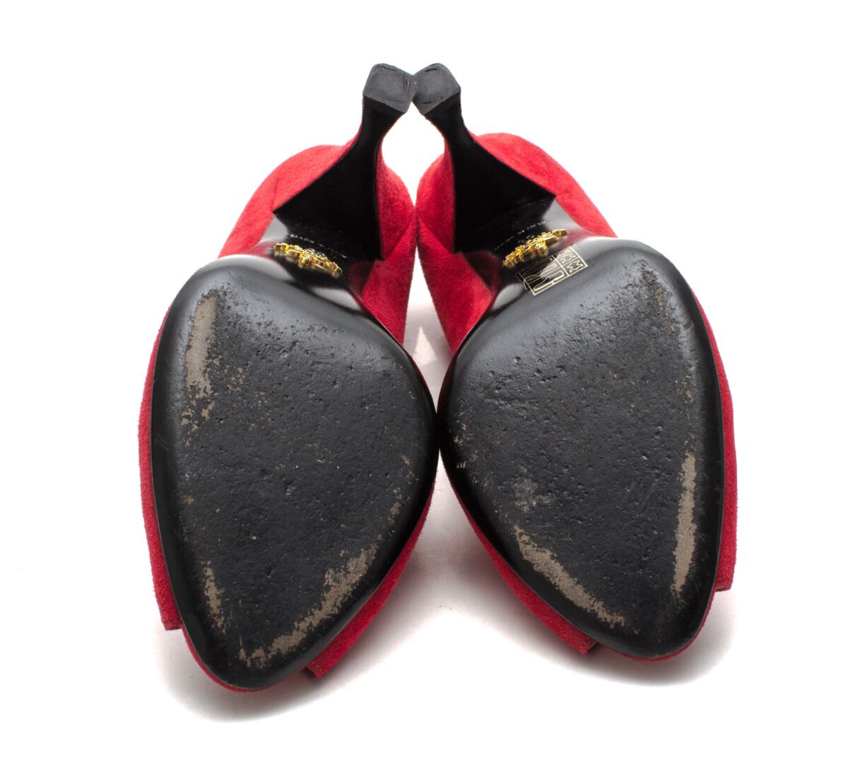 Sapato Prada Vermelho Camurça Tam. 39