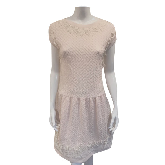 Vestido Chanel Rosa Claro Tam. 40