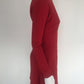 Vestido Gucci vermelho com etiqueta tam 40