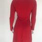 Vestido Gucci vermelho com etiqueta tam 40