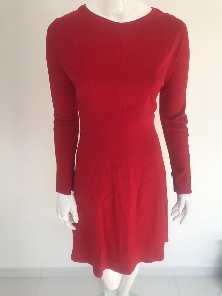 Vestido Gucci vermelho com etiqueta tam 40