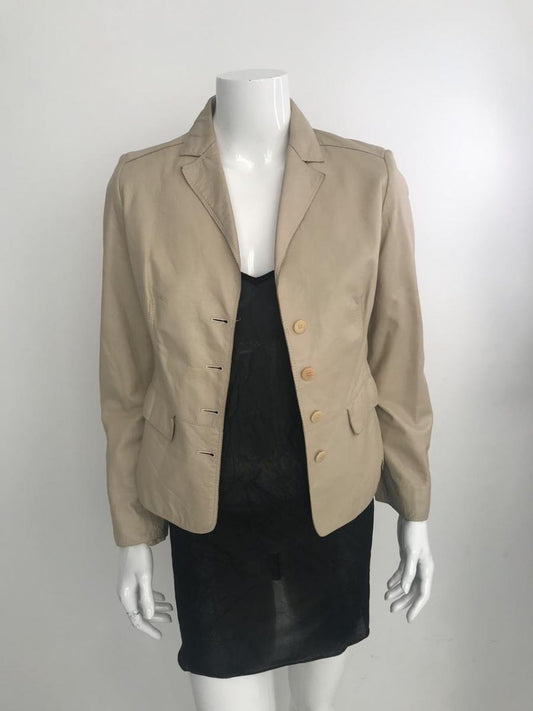 Blazer Couro Valentino