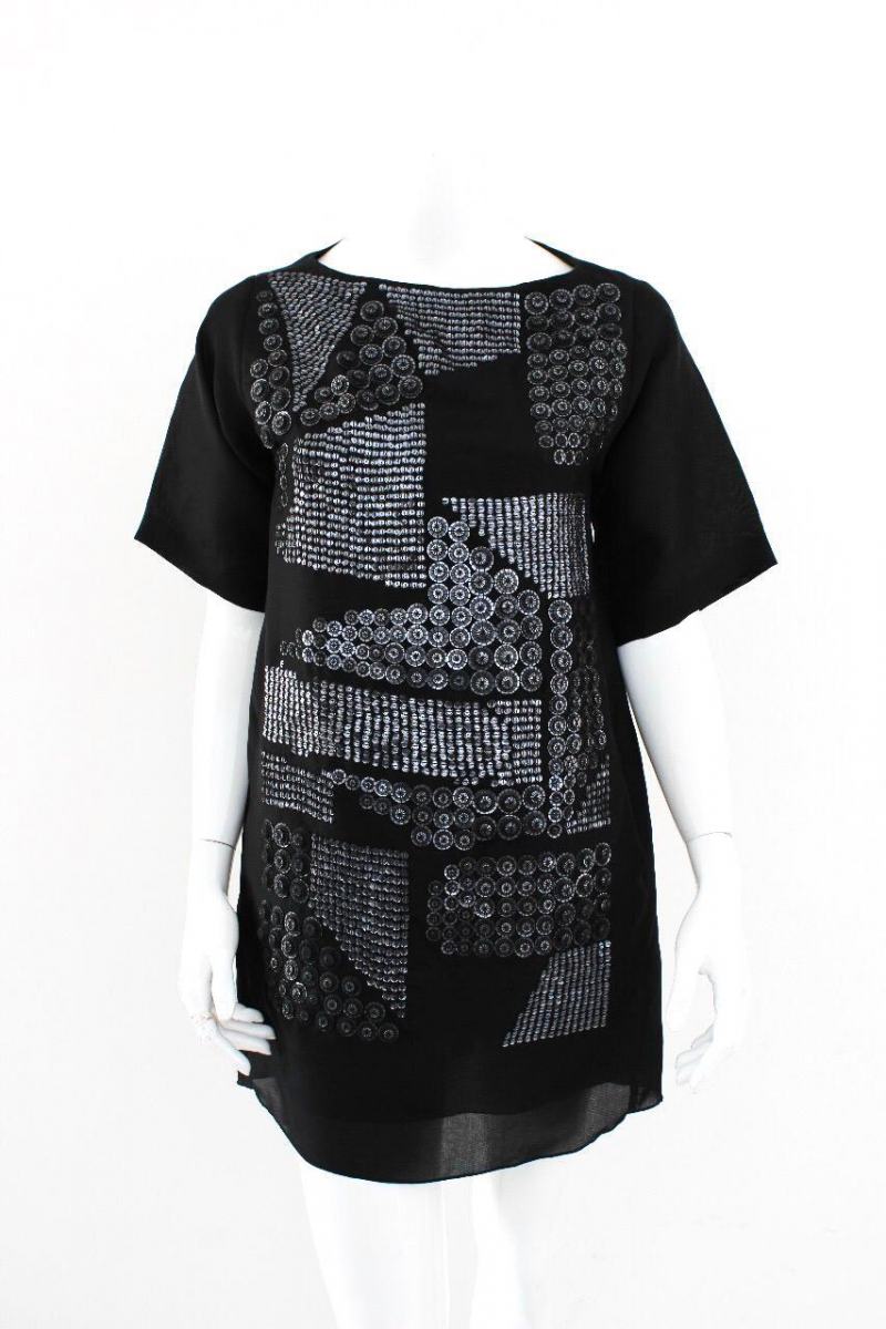 Vestido Missoni Brilhos Preto Tam 38