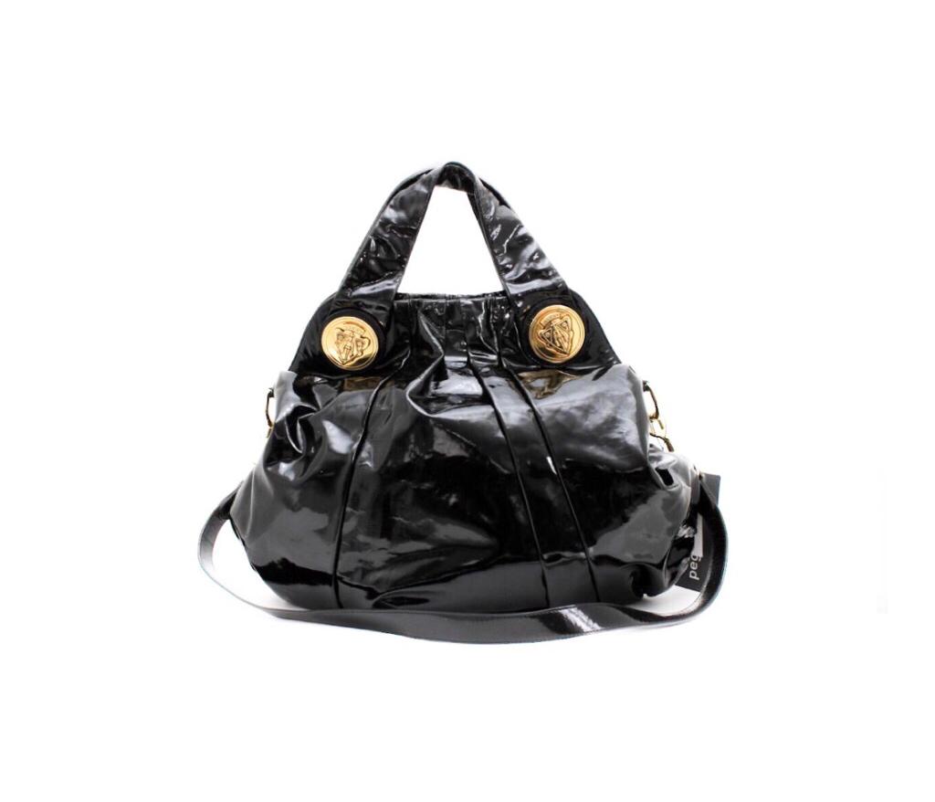 Bolsa Gucci Preta Verniz